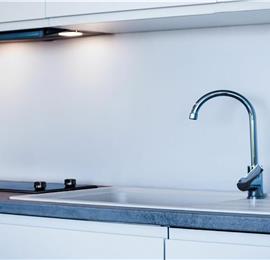 4 bedroom villa with infinity pool and sea view in Perithia, Corfu, sleeps 9